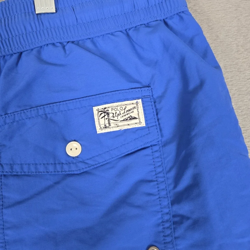 Polo Ralph Lauren Swim Trunks Mens 3XLT Blue Big & Tall Mesh Lined Pony NWT